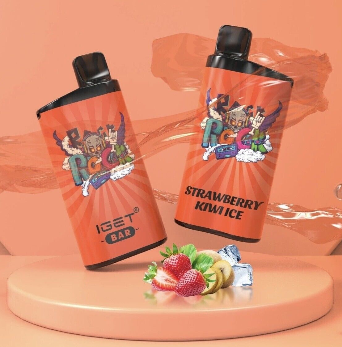 IGET BAR 3500 Strawberry Kiwi Ice