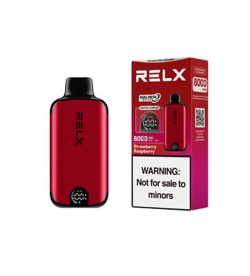 Relx Magic Go 8000i Puffs Strawberry Raspberry