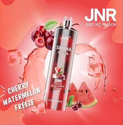 JNR Shisha Hookah 12000 Puffs Cherry Watermelon Freeze