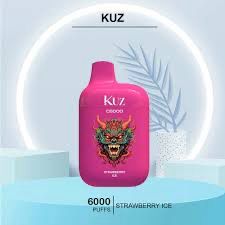 Kuz 6000 Puffs Strawberry Ice