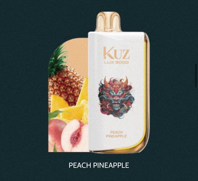 Kuz Lux 9000 Puffs Peach Pineapple