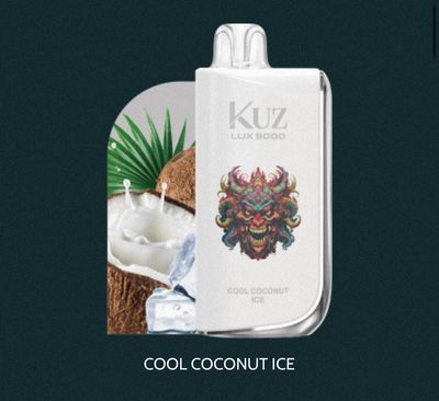 Kuz Lux 9000 Puffs Cool Coconut Ice