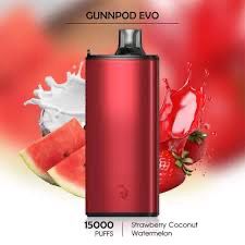 Gunnpod Evo 15000 Puffs Strawberry Coconut Watermelon