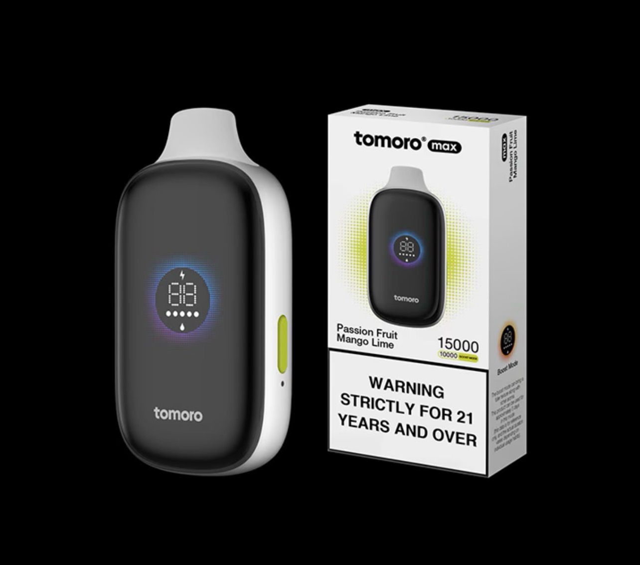 TOMORO Passion Fruit Mango 15000 Puffs