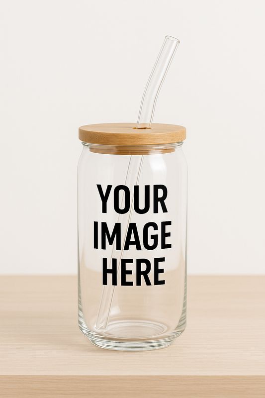 16oz Personalized Sublimation Glass Can Tumbler