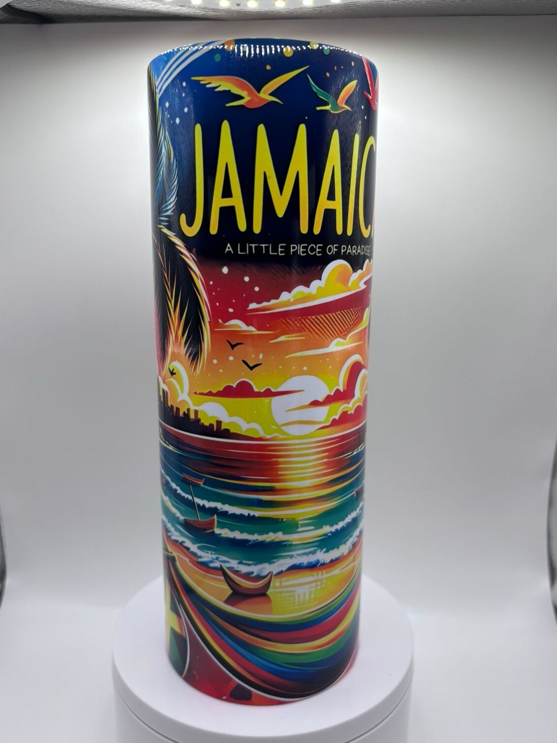 🇯🇲 Jamaican Vibes 20oz Stainless Steel Tumbler