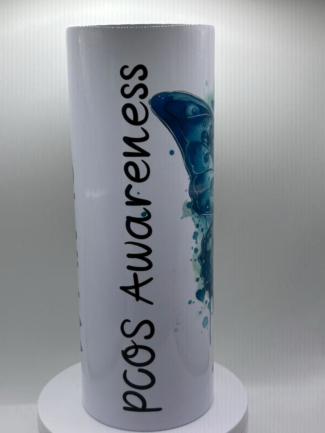💜 PCOS Awareness Stainless Steel 20oz Tumbler