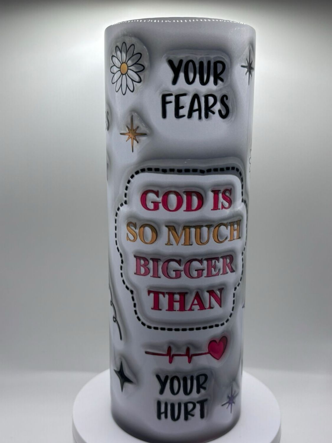 ✝️ Sips of Grace 20oz – 20oz Stainless Steel Tumbler 🙏🏽