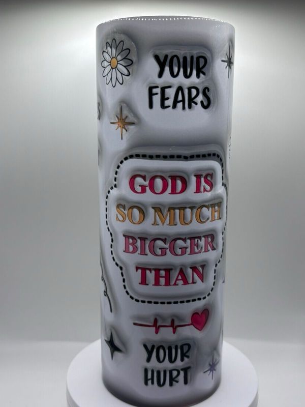 ✝️ Sips of Grace 20oz – 20oz Stainless Steel Tumbler 🙏🏽