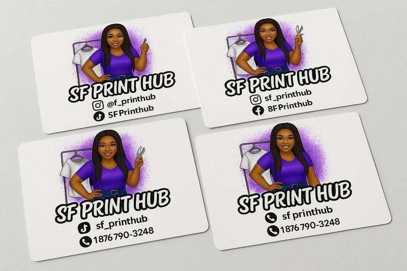 Sublimation Aluminum Business Cards 💼