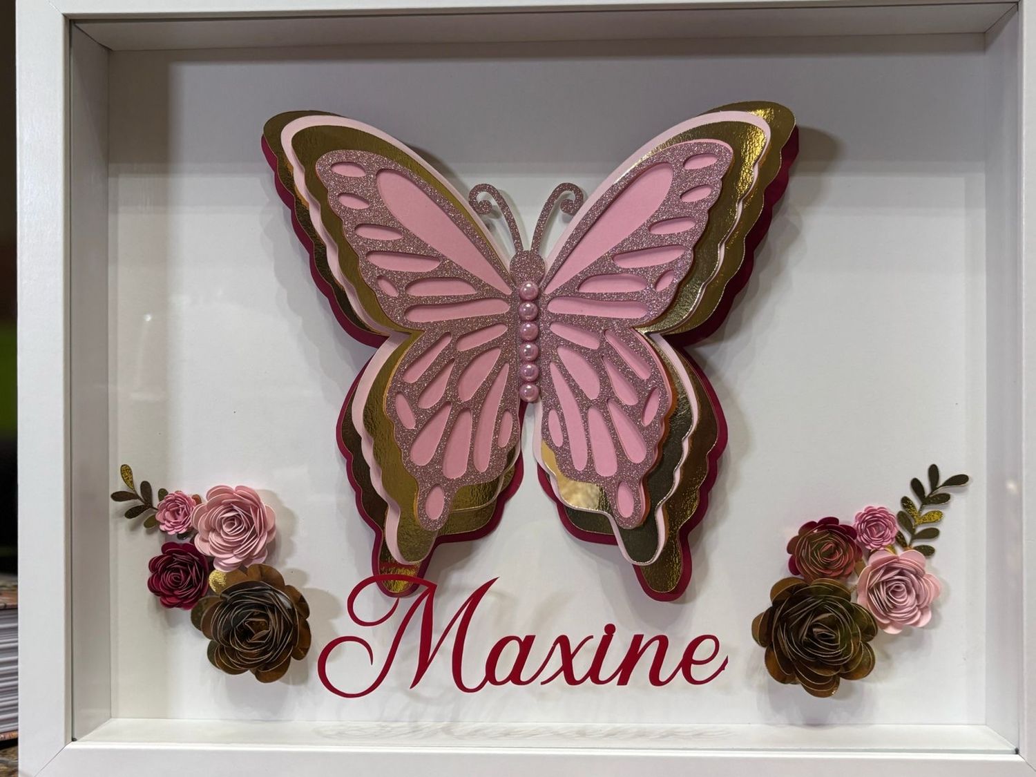 Custom 3D Shadow Box – Personalized Gift