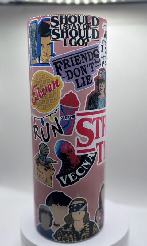 20z Stranger Things Tumbler