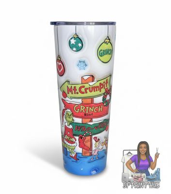 🎄 Grinch 20oz Tumbler