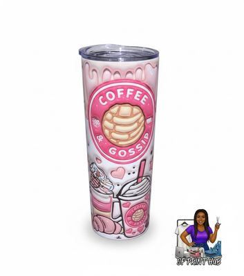 ​☕ Coffee &amp; Gossip 20oz Tumbler