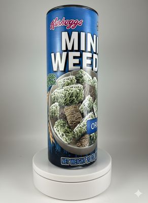 🌾 &quot;Mini Weed&quot; 20oz Sublimation Tumbler: The Wake &amp; Bake Companion