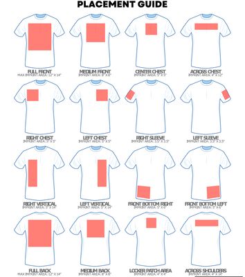 👕 Custom T-Shirt/Button Up &amp; Polo Printing (Sublimation and HTV)