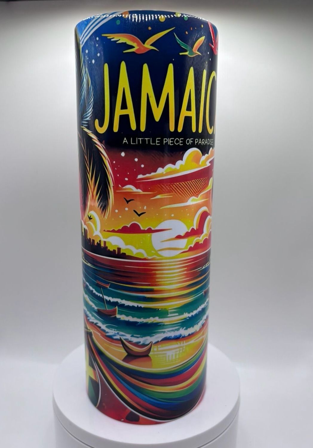 🇯🇲 Jamaican Vibes 20oz Stainless Steel Tumbler