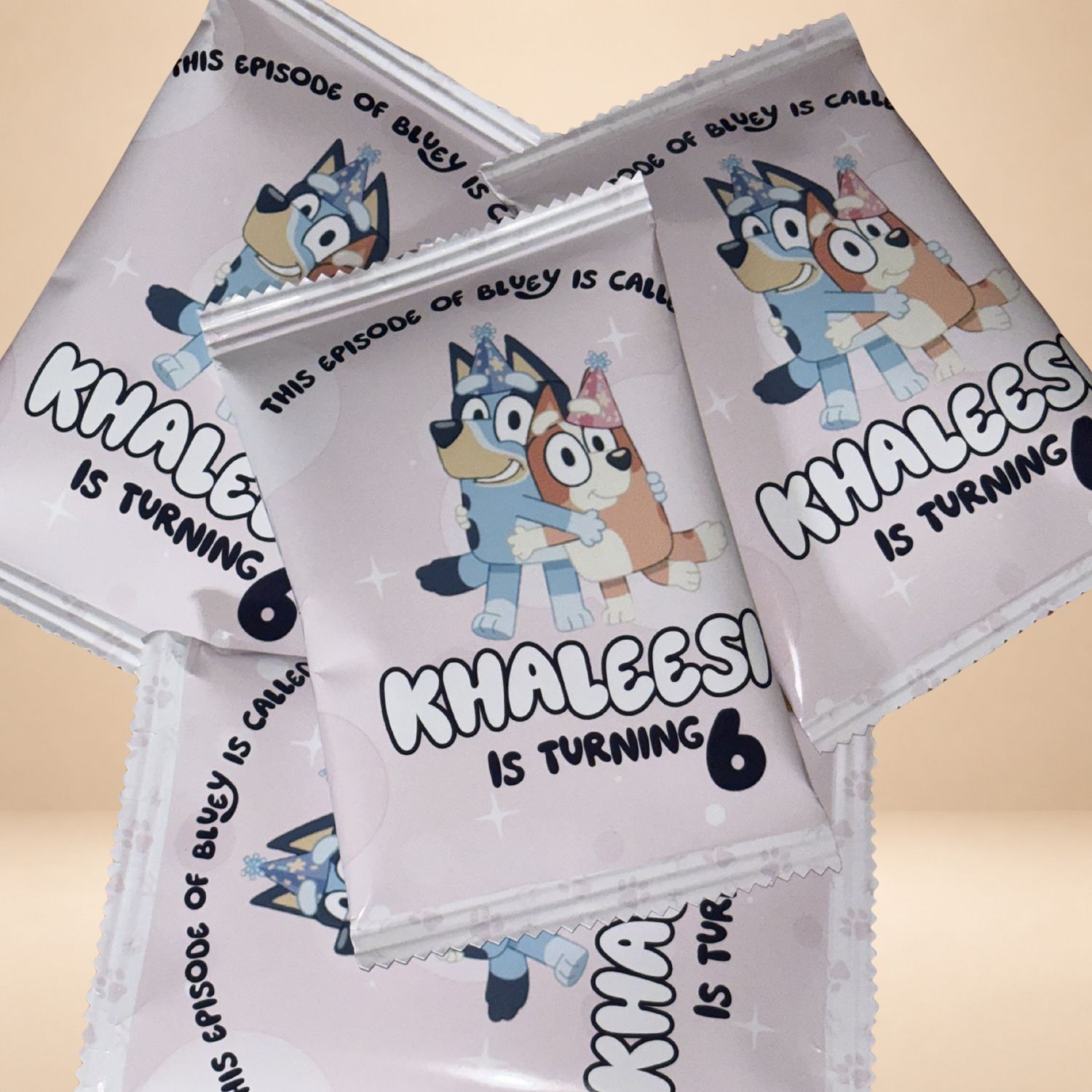 🍭 Personalized Snack Packs – Set of 25 (Mixed Frito-Lay)
