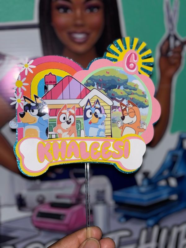 🎂 Custom Cake Topper