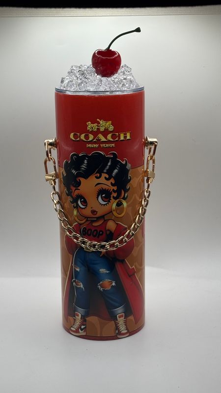 Cherry Charm Coach Tumbler 🍒✨