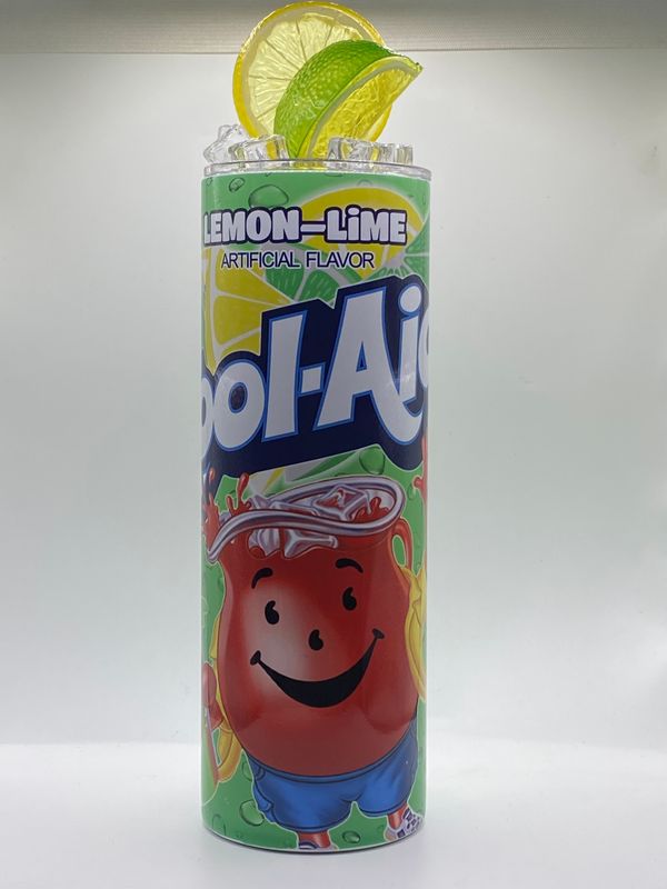 Retro Kool-Aid Inspired 3D Topper Tumbler 🥤✨