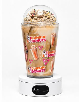 Dunkin’ Inspired Faux Iced Coffee Cup ☕🍩