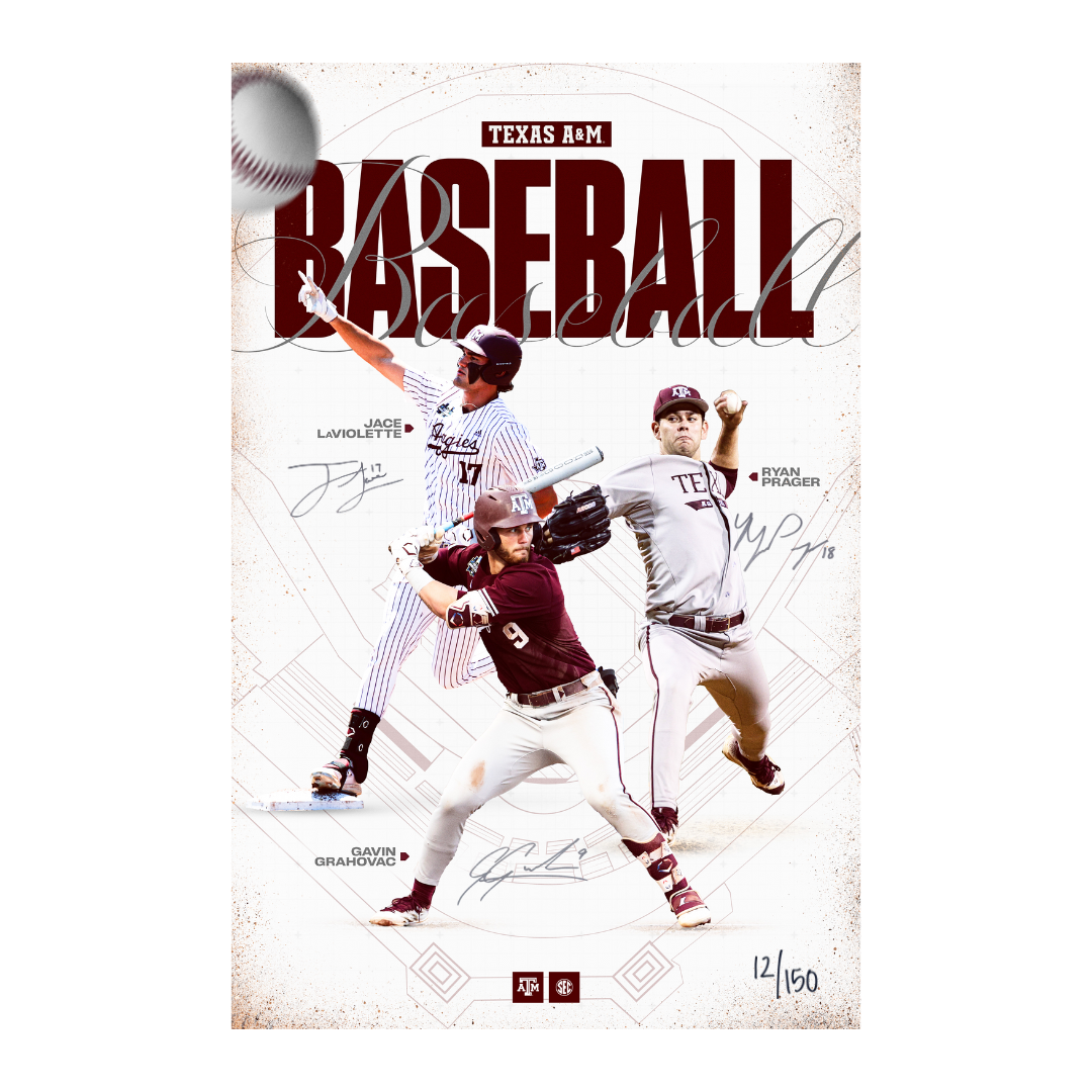 Numbered Signed Poster