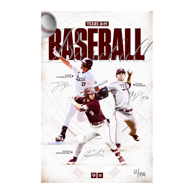 Numbered Signed Poster