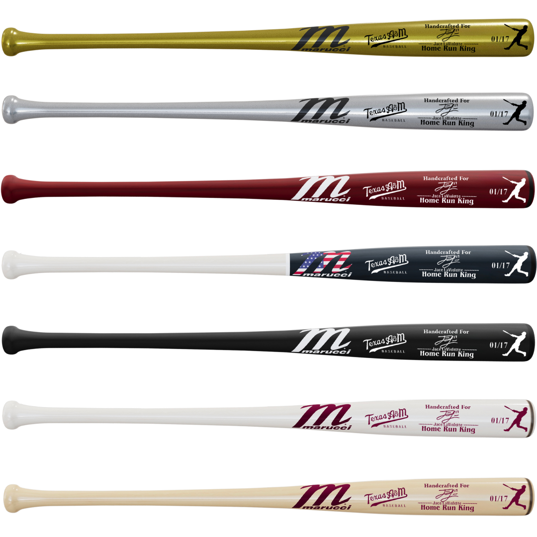 Jace LaViolette &quot;Home Run King&quot; Limited Edition Bat (Signed &amp; Numbered)