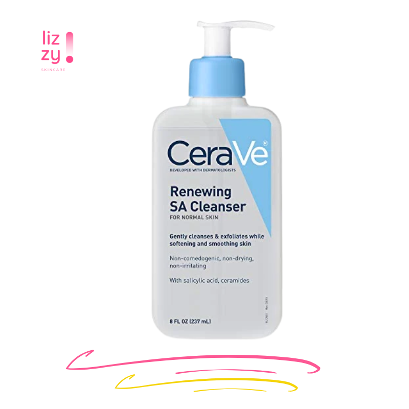 Cerave Limpiador Con Acido Sacilico Gel Celeste 8oz