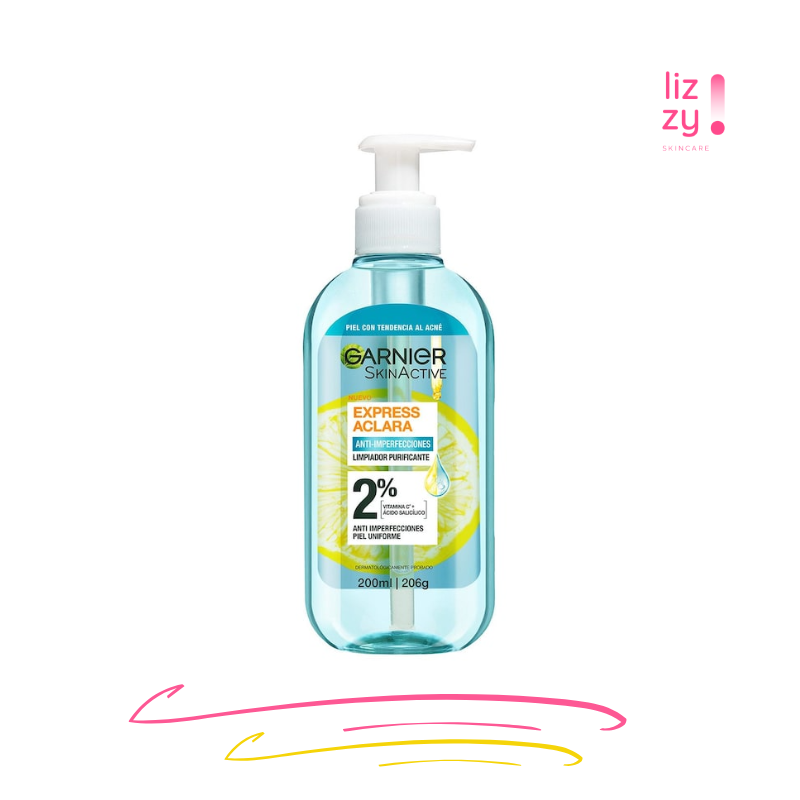 Garnier Anti-Imperfecciones Gel Limpiador 2%