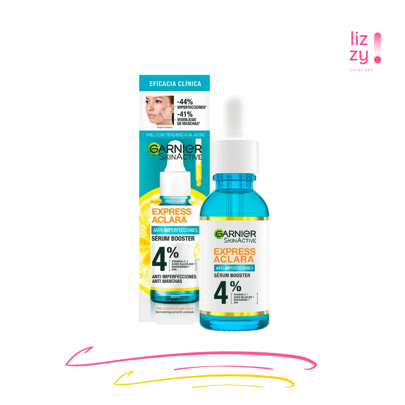 Garnier Express Aclara Anti-Imperfecciones Serum Booster 4%