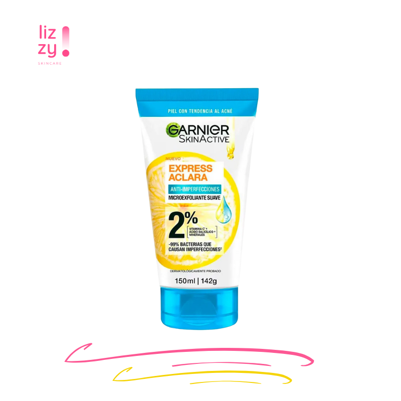 Garnier Skinactive Express Anti-Imperfecciones Exfoliante