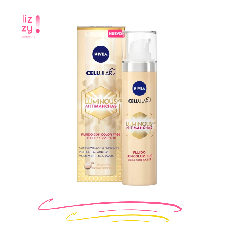 Nivea Luminous 630 Anti-Manchas Fluido con Color