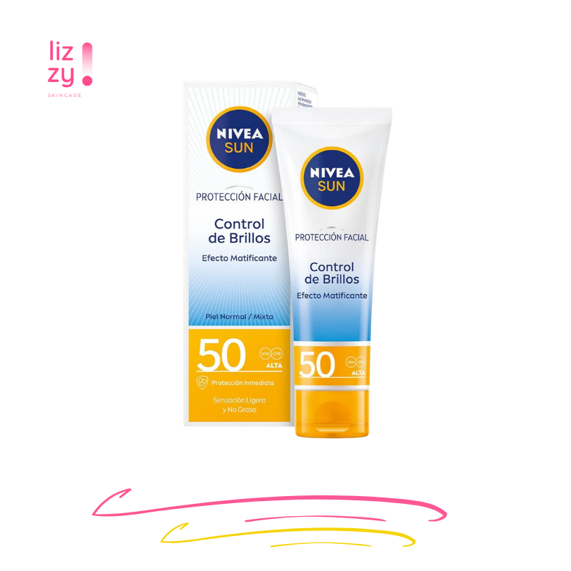Nivea Sun Protector Solar Facial Efecto Matizante