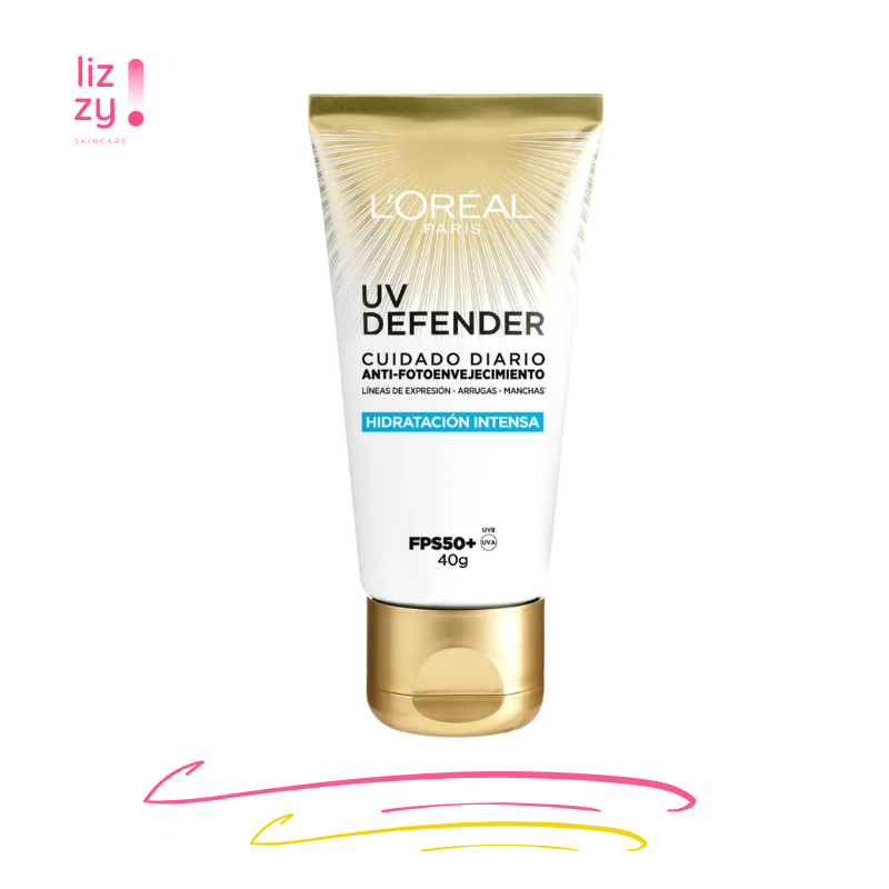 Loreal Anti-Fotoenvejecimiento Uv Defender Hidratante Intensa