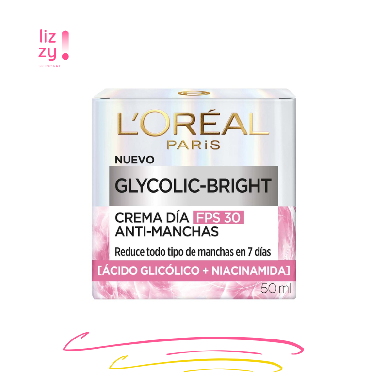 Loreal Crema Glycolic-Brigth Dia