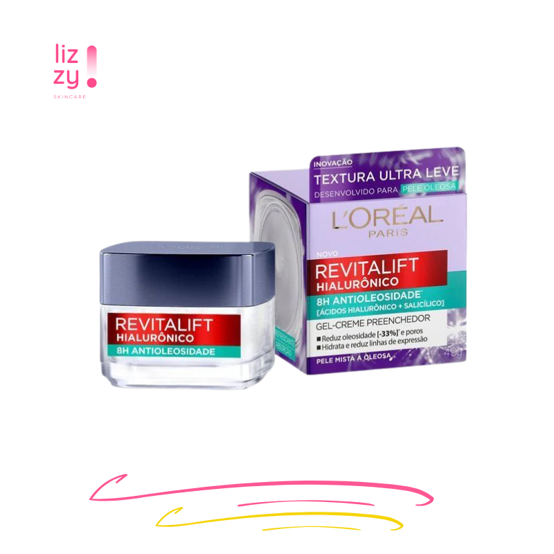 Loreal Gel-Crema Rellenadodr 8H Anti-brillo