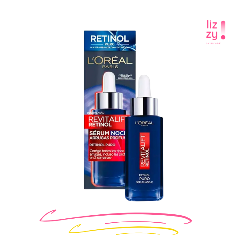 Loreal Innovacion Revitalift Retinol Serum Noche