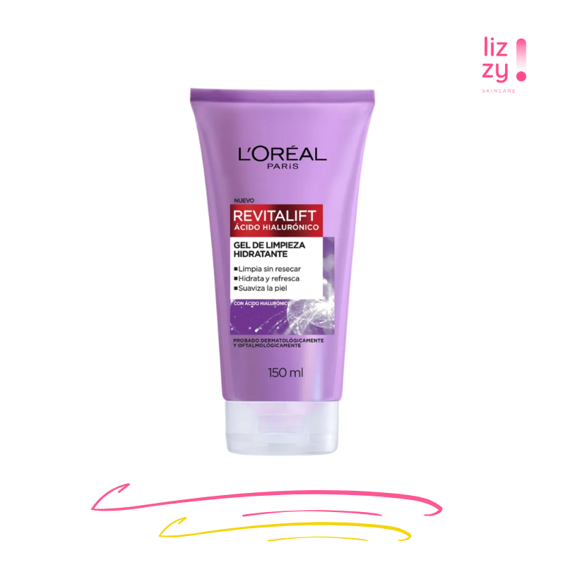 Loreal Gel Limpiador Revitalift Acido Hialuronico