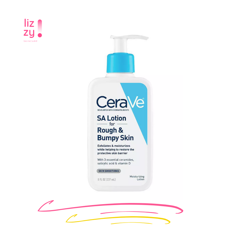 CeraVe Loción Corporal para Pieles Ásperas y Rugosas con Ácido Salicílico - 8 oz