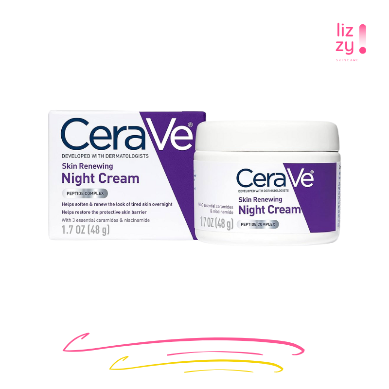 CeraVe Crema de Noche Renovadora de Piel  48 g