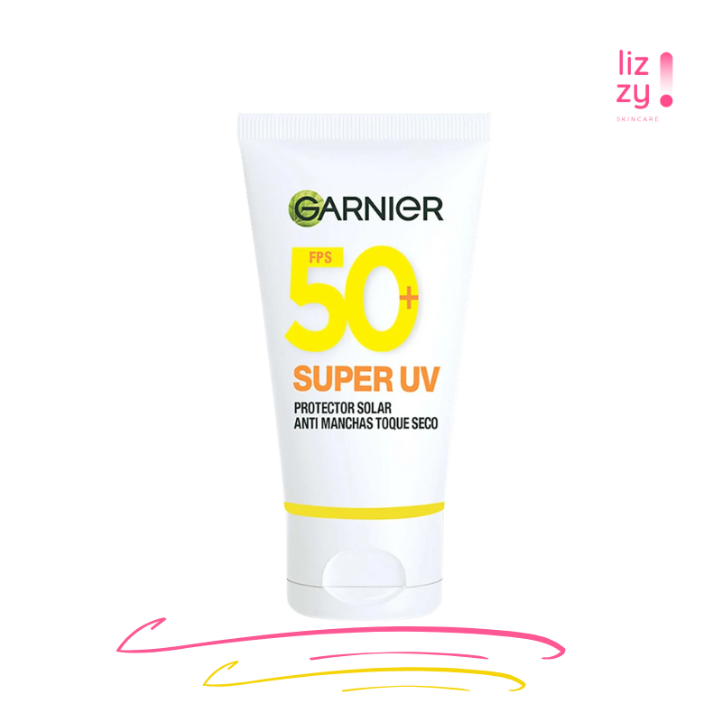 Garnier Super UV Protector Solar Antimanchas Toque Seco FPS50