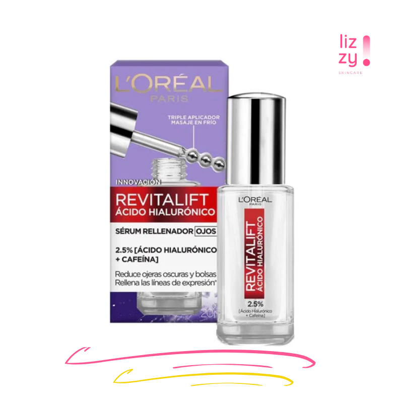 L&#39;Oréal Paris Sérum Ojos Revitalift Ácido Hialurónico - 20 ml
