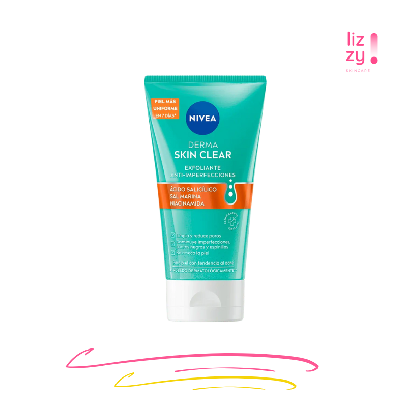 Nivea Derma Skin Clear Exfoliante Antiimperfecciones