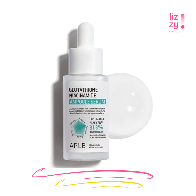 APLB - Ampolla Facial con Niacinamida Glutathione Niacinamide Ampoule Serum Set 40ml