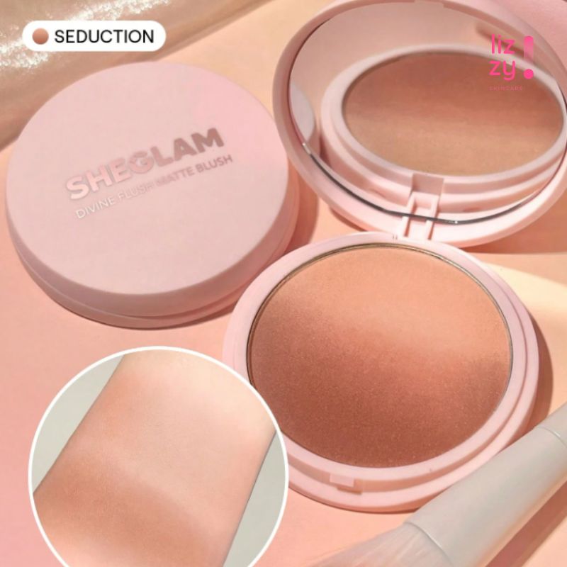 SHEGLAM Polvo Colorete de acabado Mate color Seduccion
