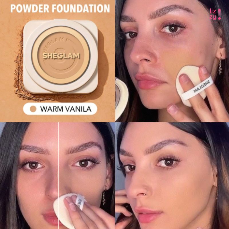 SHEGLAM Base de Maquillaje en polvo de Alta Cobertura Warm Vainilla