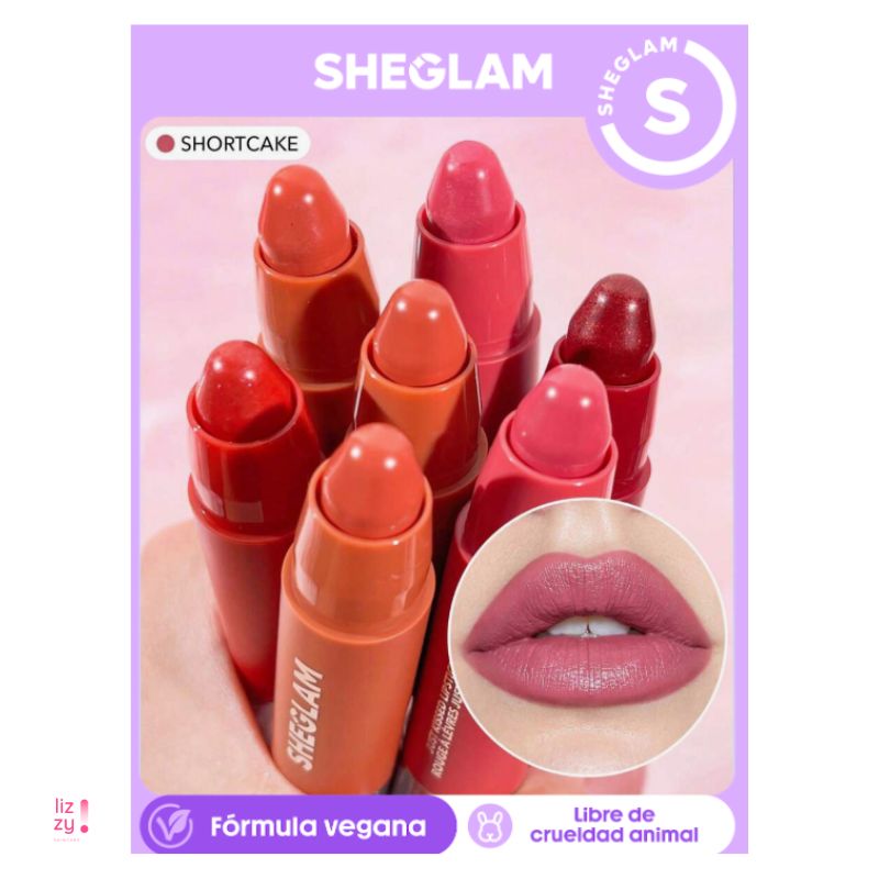 SHEGLAM Lapiz Labial just kissed Shortcake