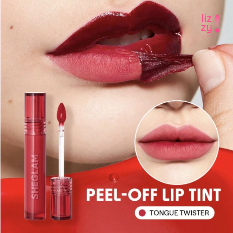 SHEGLAM  Tinte Labial Peel Talk lip Trabalenguas Tongue Twister